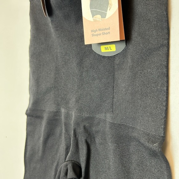 Shapermint Essentials High Waisted Shaper Shorts Womens Medium Black - Picture 7 of 16